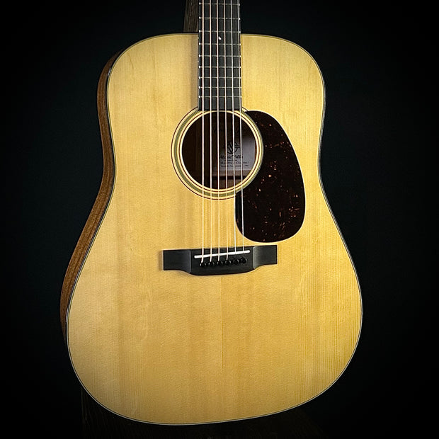 Martin CS 18 Style Dreadnought Short Scale - Beeswing Figured Mahogany 1 3/4 w/ K&K Pickup