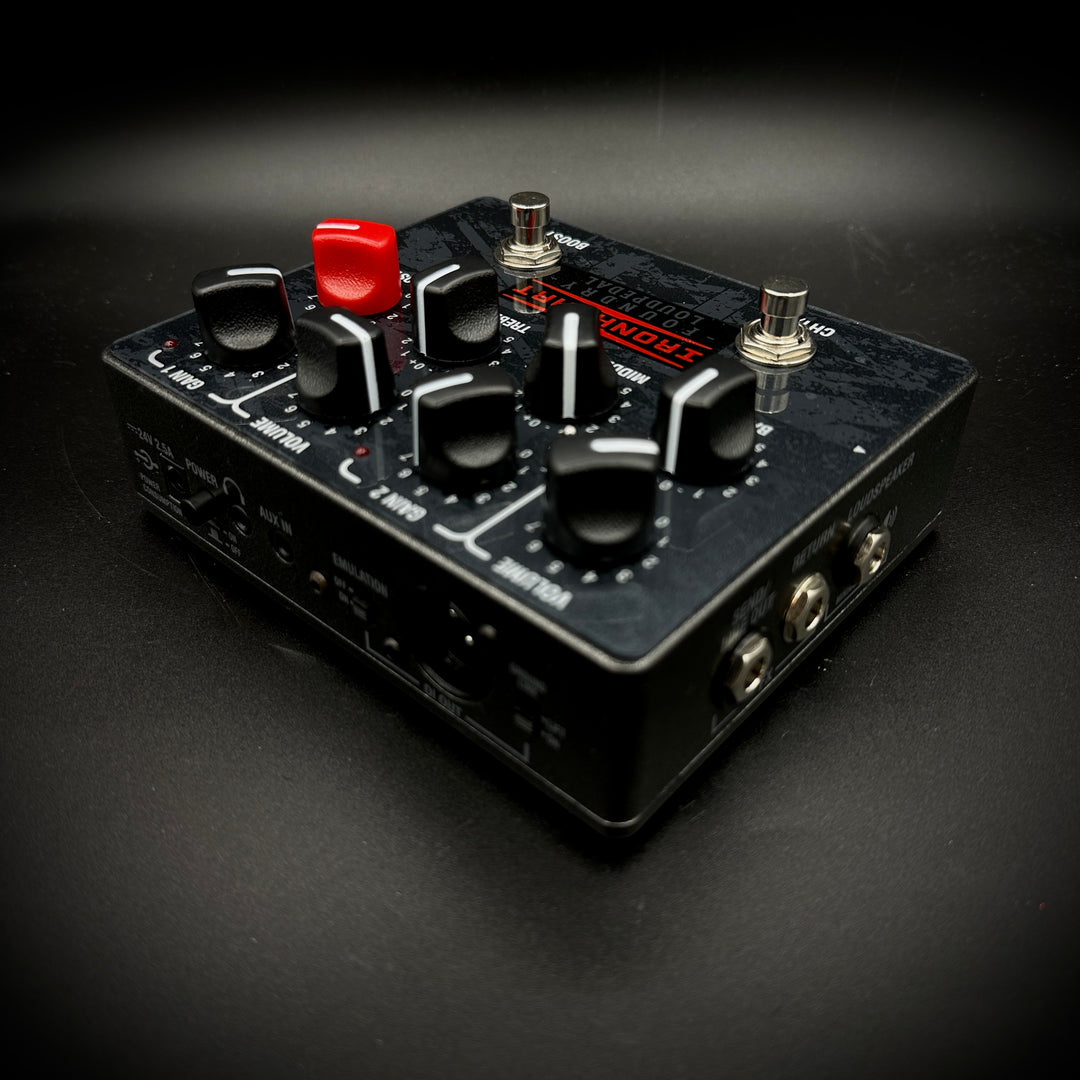 laney foundry pedal Laney Foundry Series Ironheart Loudpedal 2-channel Power Amp Pedal wit – Music Villa MT