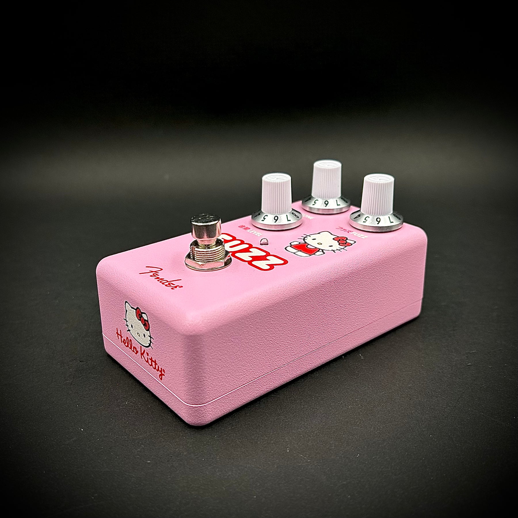 Fender x Hello Kitty Pink Fuzz Pedal – Music Villa MT Fender x Hello Kitty Pink Fuzz Pedal – Music Villa MT