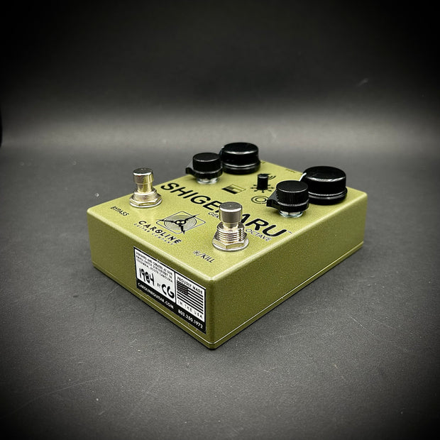 Caroline Guitar Shigeharu Germanium Octave Fuzz - Army Green LTD Run #2