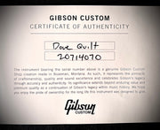 Gibson MV Custom Dove - Trans Black