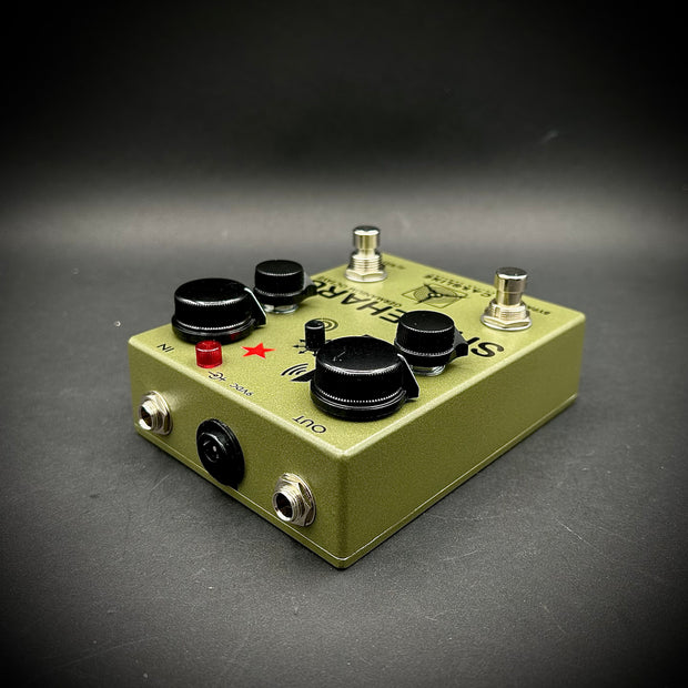 Caroline Guitar Shigeharu Germanium Octave Fuzz - Army Green LTD Run #2