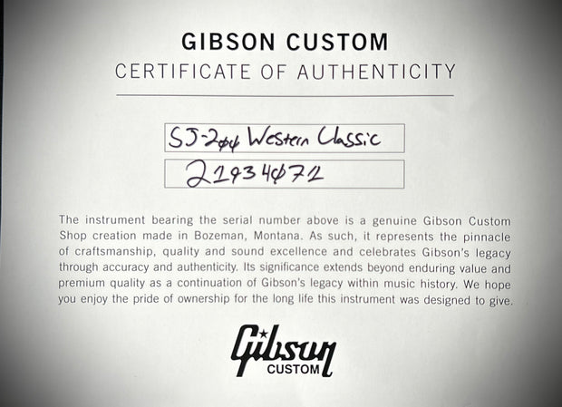 Gibson SJ-200 Western Classic