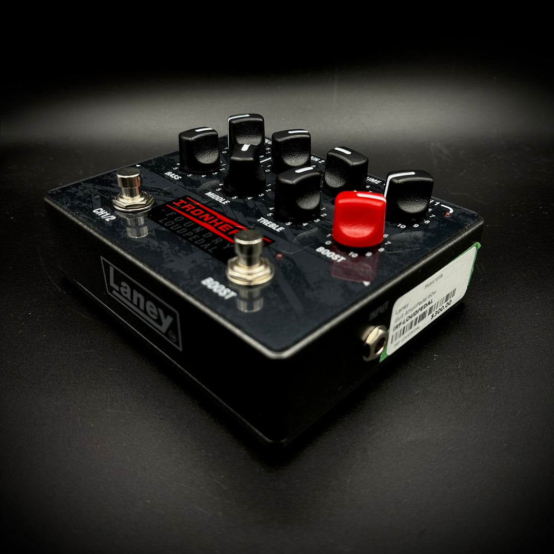 laney irt pedal Laney Foundry Series Ironheart Loudpedal 2-channel Power Amp Pedal wit – Music Villa MT