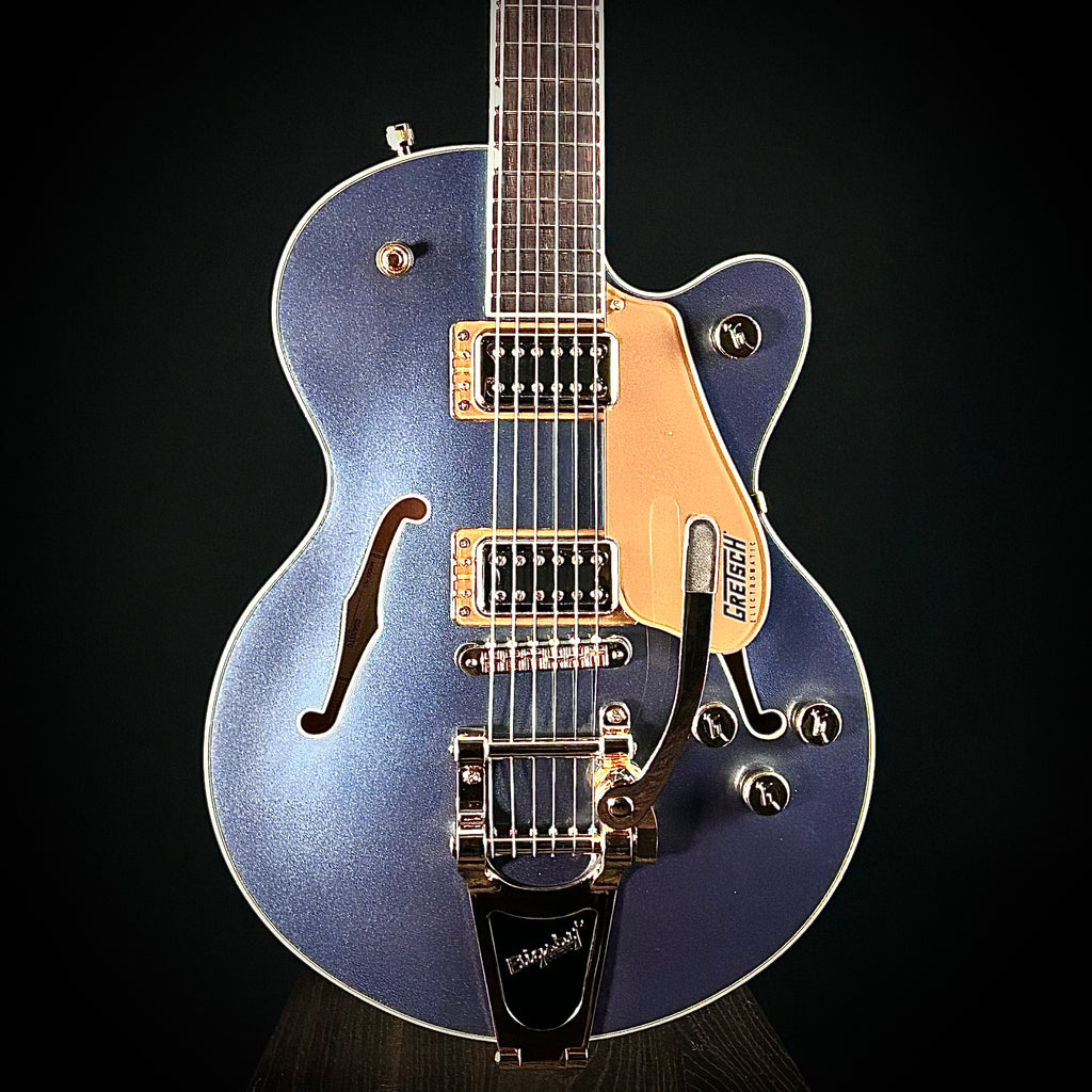 Gretsch G5655TG Electromatic Center Block Jr. Single-Cut Guitar, Cerulean Smoke