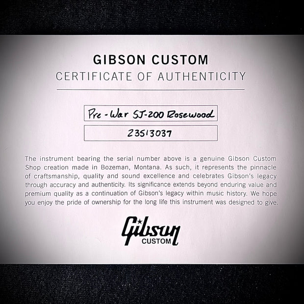 Gibson Pre-War SJ-200 - Rosewood