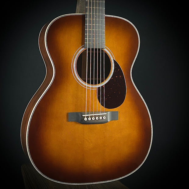 Martin Custom Shop OM, 28 Style w/ Adirondack - Ambertone