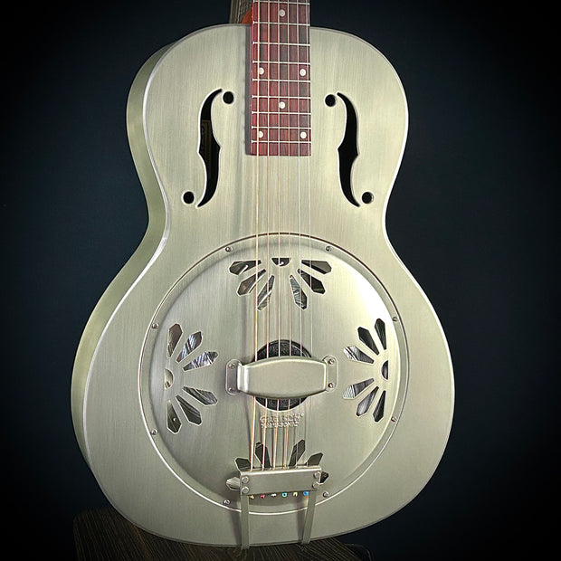 Gretsch G9201 Honey Dipper™ Round-Neck Brass Body Resonator Guitar