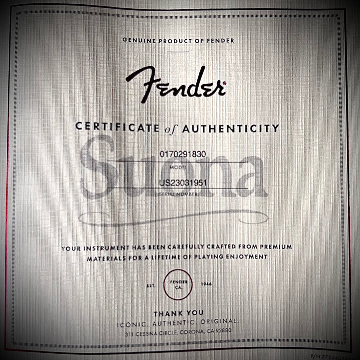 Fender Limited Edition Suona Jazz Bass Thinline