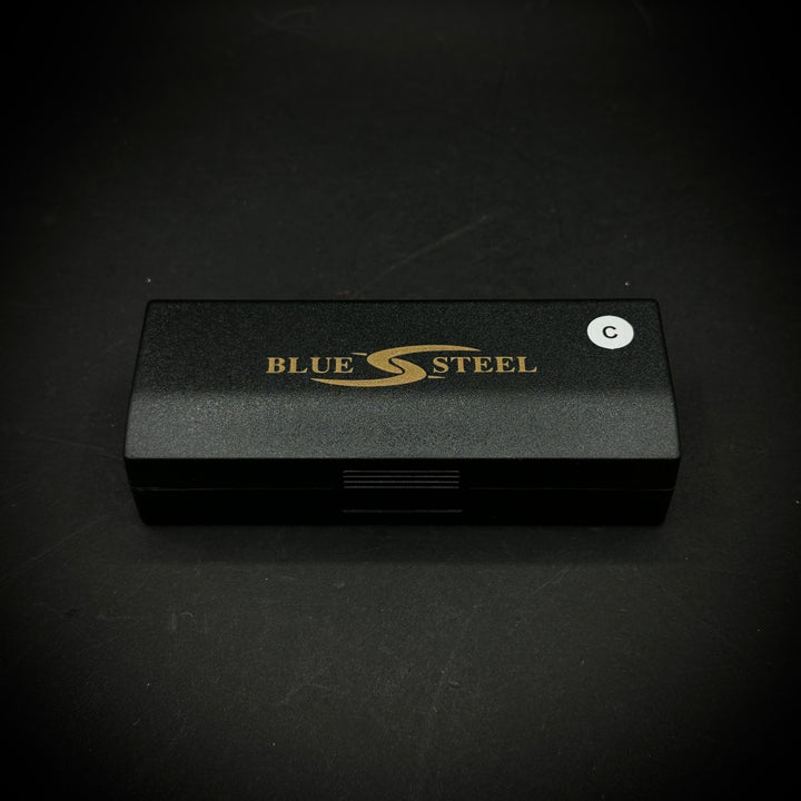 Bushman 16-C Blue Steel Harmonica