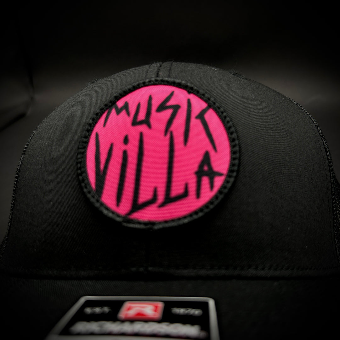MV Pink Circle Patch Hat - Richardson 112