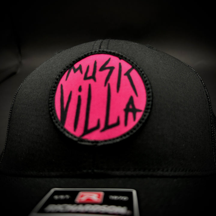 MV Pink Circle Patch Hat - Richardson 112