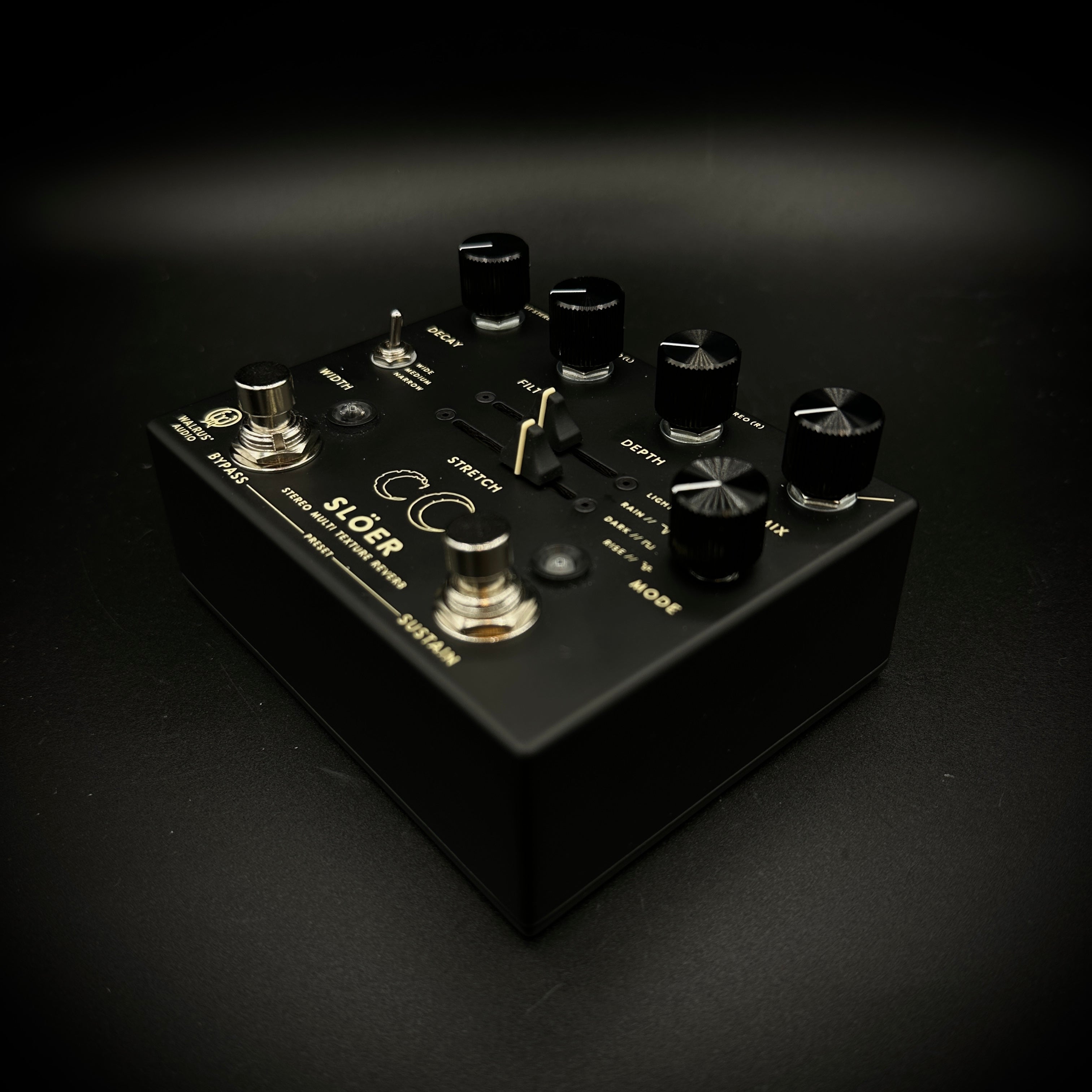Walrus Audio Slöer Stereo Ambient Reverb - Matte Black – Music