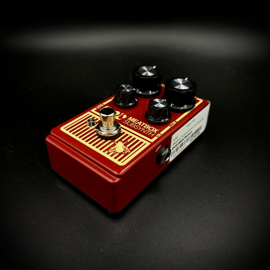 meatbox pedal DOD Meatbox Subharmonic Synthesizer – Music Villa MT