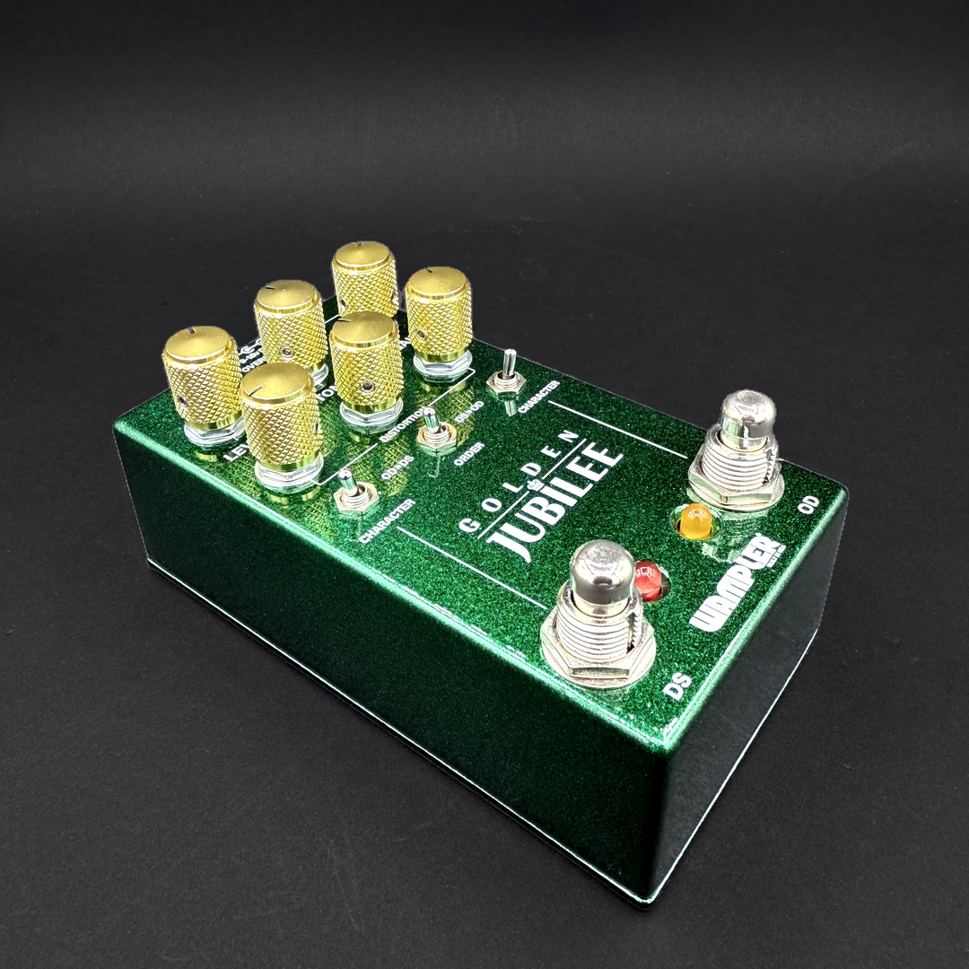 golden guitar pedal Wampler Pedals Golden Jubilee – Music Villa MT