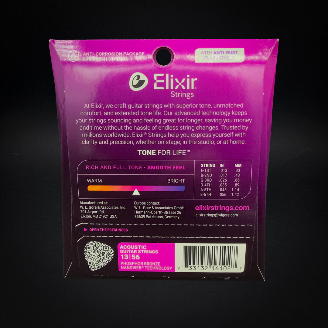 Elixir Nanoweb Medium 13-56