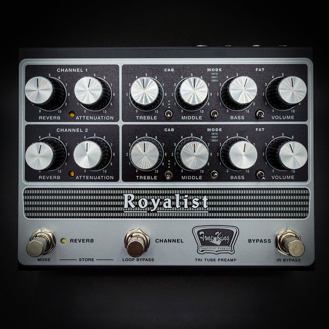 tube preamp pedal Tone King Royalist Preamp – Music Villa MT