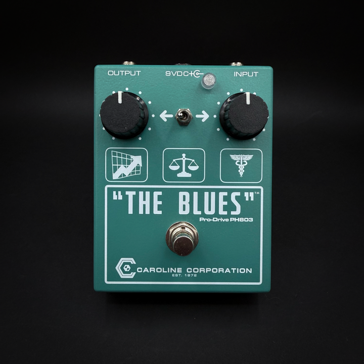 Caroline Guitar Company "The Blues" - Music Villa Exclusive "Pro-Drive PH803" Green