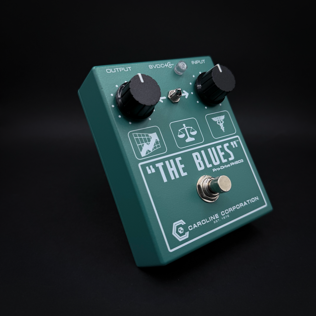 Caroline Guitar Company "The Blues" - Music Villa Exclusive "Pro-Drive PH803" Green