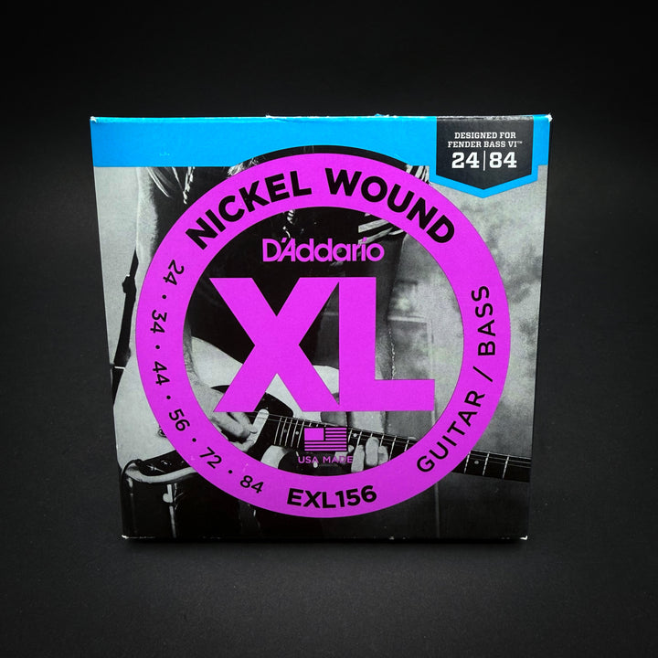 D'Addario Fender Bass VI 24-84