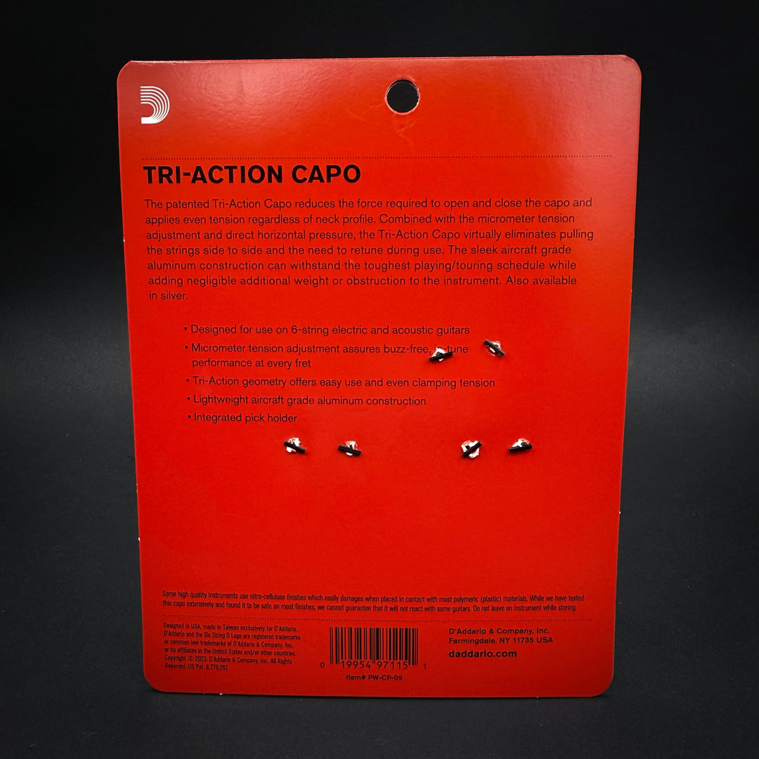 D'Addario Tri-Action Capo