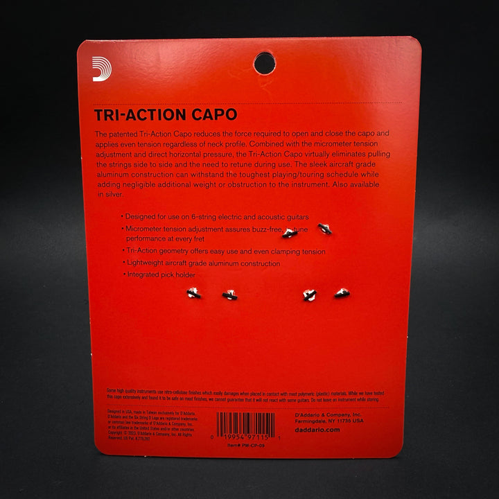 D'Addario Tri-Action Capo