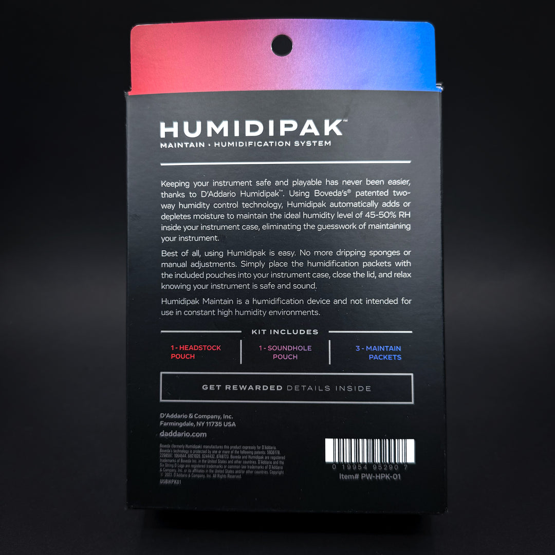 D'Addario Humidipak 3 pack