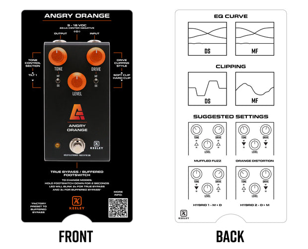 Keeley Electronics Angry Orange Fuzz & Distortion
