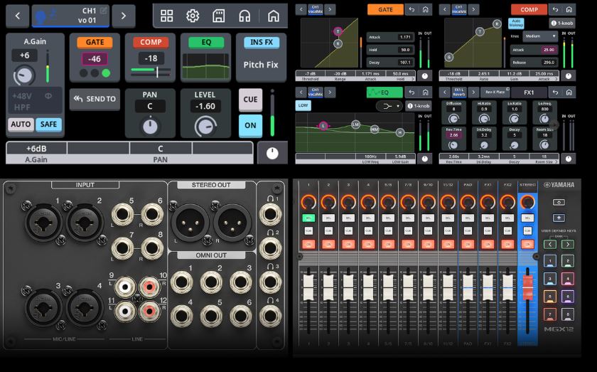 Yamaha MGX12 Digital Mixing Console