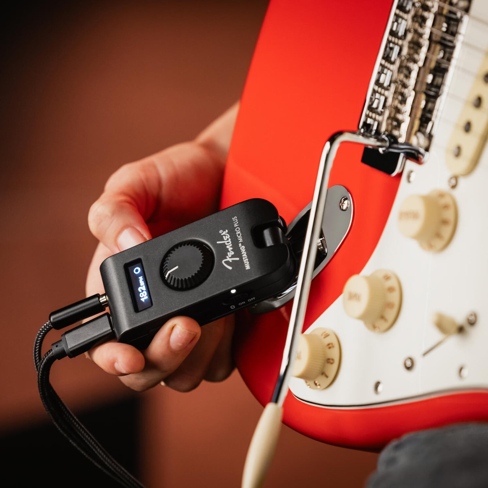Fender Mustang Micro Plus Headphone Amplifier – Music Villa MT