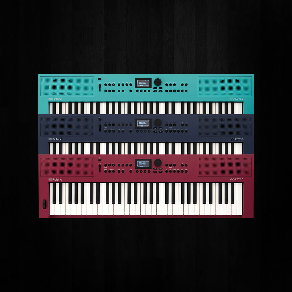 Roland GO:KEYS 3 (Red, Turquoise, or Midnight Blue) – Music Villa MT