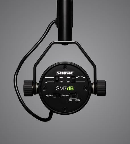 Shure SM7DB Broadcast Mic with internal Pre-Amp – Music Villa MT