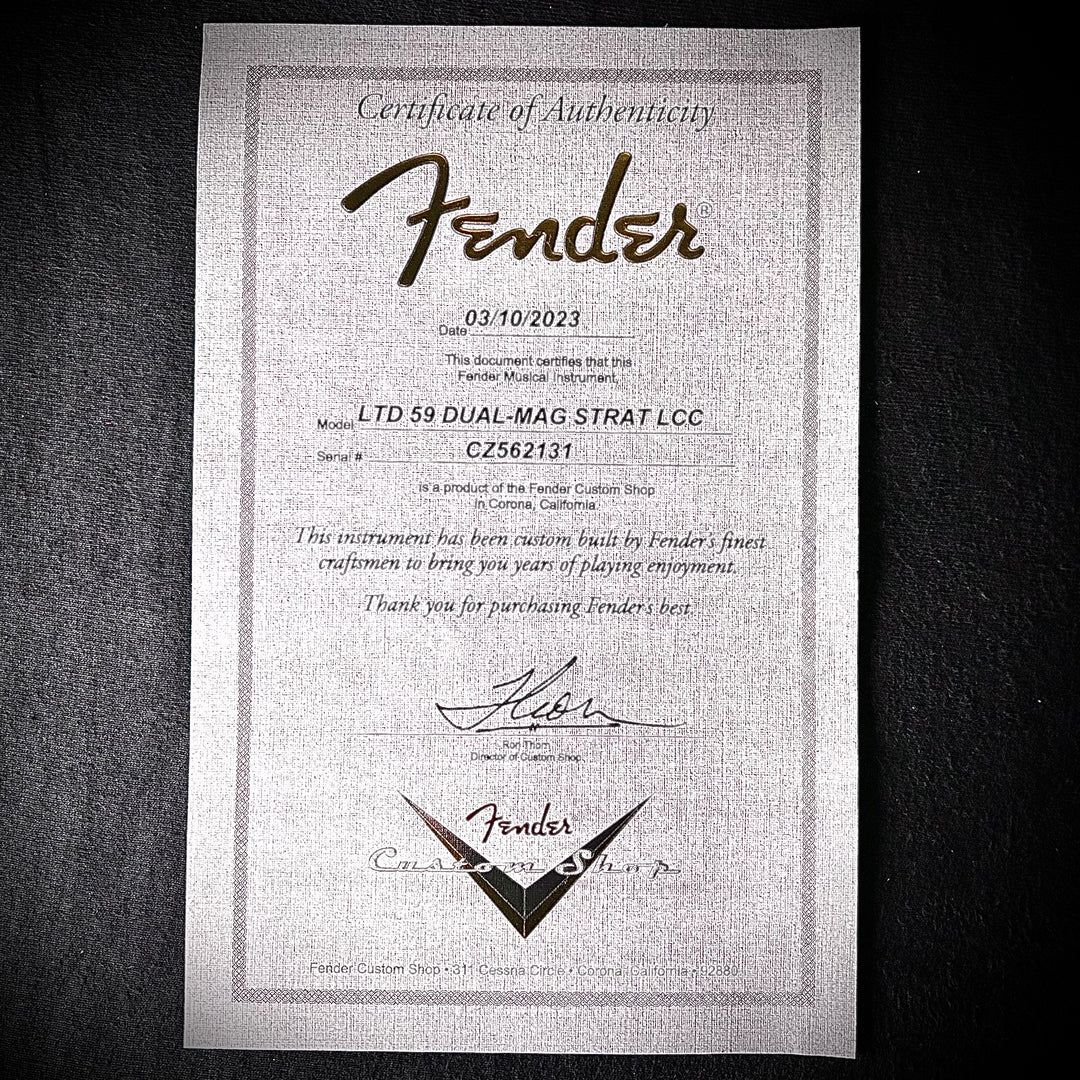 Fender LTD 1959 Dual Mag Stratocaster LCC Limited (USED)