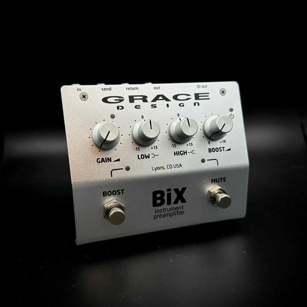 Grace Design BiX Acoustic Instrument Preamp - Silver – Music Villa MT