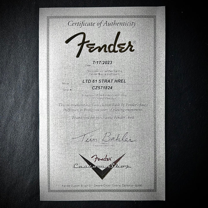 Fender Custom Shop Limited Edition '61 Stratocaster Heavy Relic (USED)