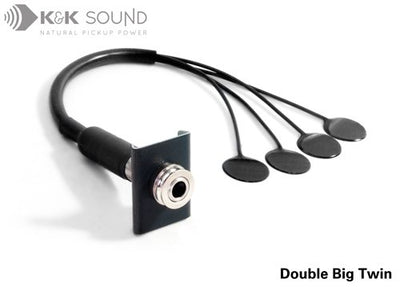 K&K Double Big Twin Bass Pickup