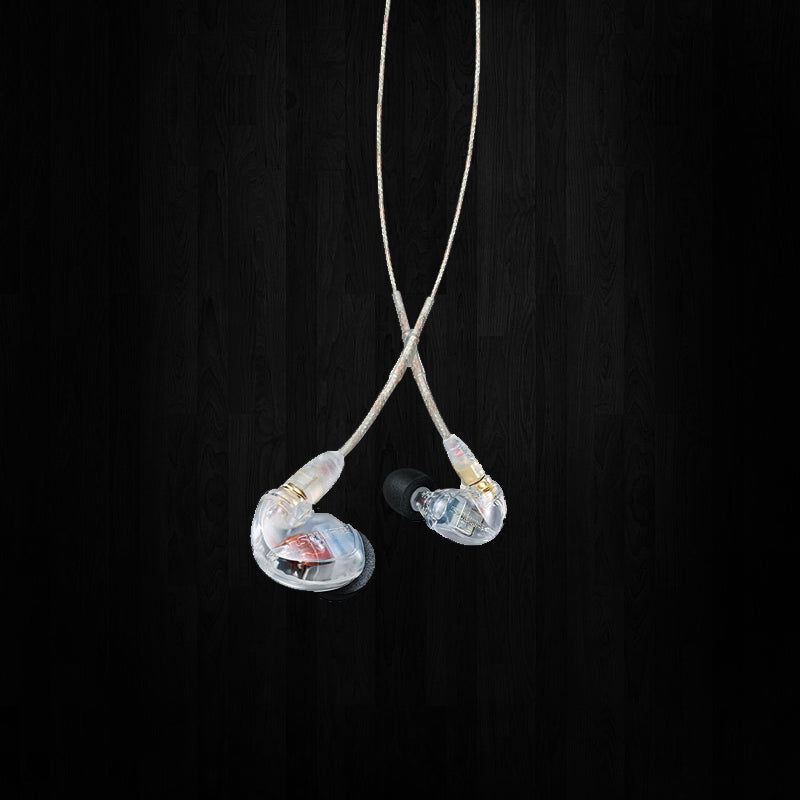 Shure SE425-CL Professional Sound Isolating Earphones Clear