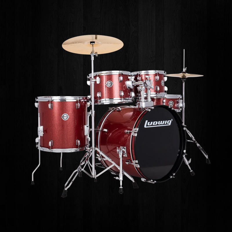 Ludwig Accent Fusion 5-tlg. mit BeckenLudwig Accent Fusion 5-tlg. mit Becken  