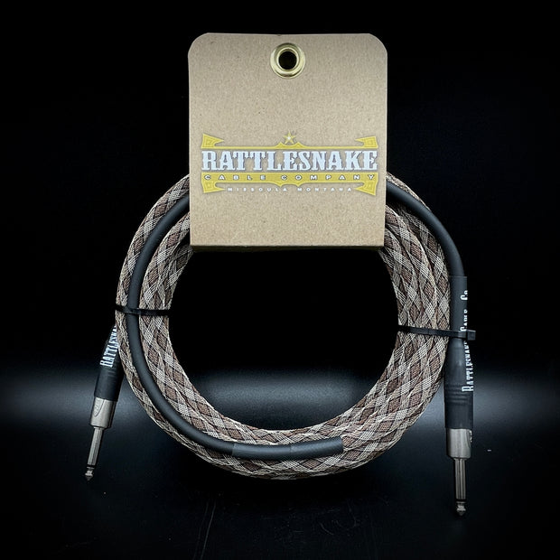 Rattlesnake Instrument Cable – 20 ft Snake Weave