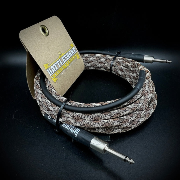 Rattlesnake Instrument Cable – 20 ft Snake Weave