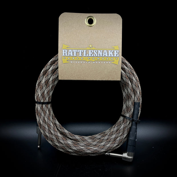 Rattlesnake Instrument Cable – 20 ft Snake Weave