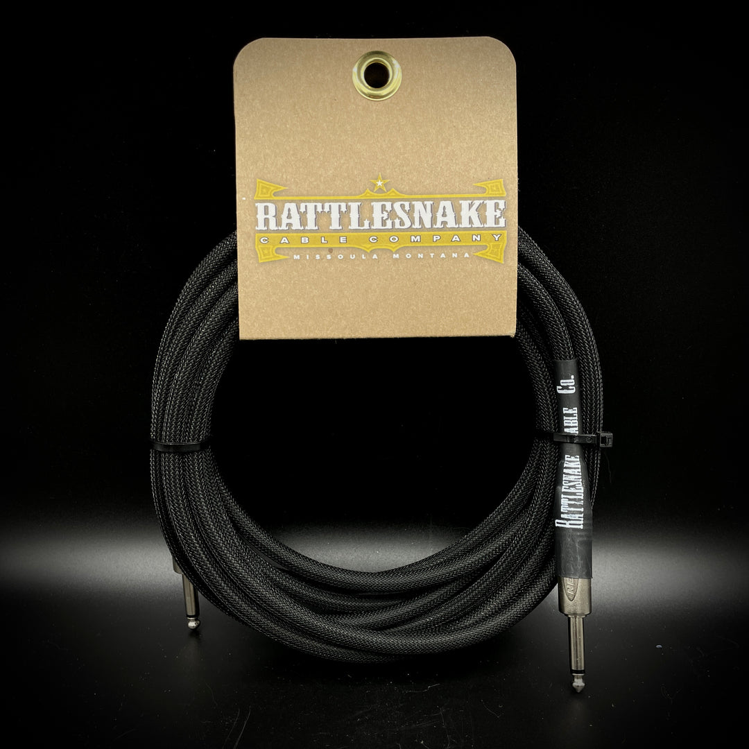 Rattlesnake Instrument Cable – 15 ft Black