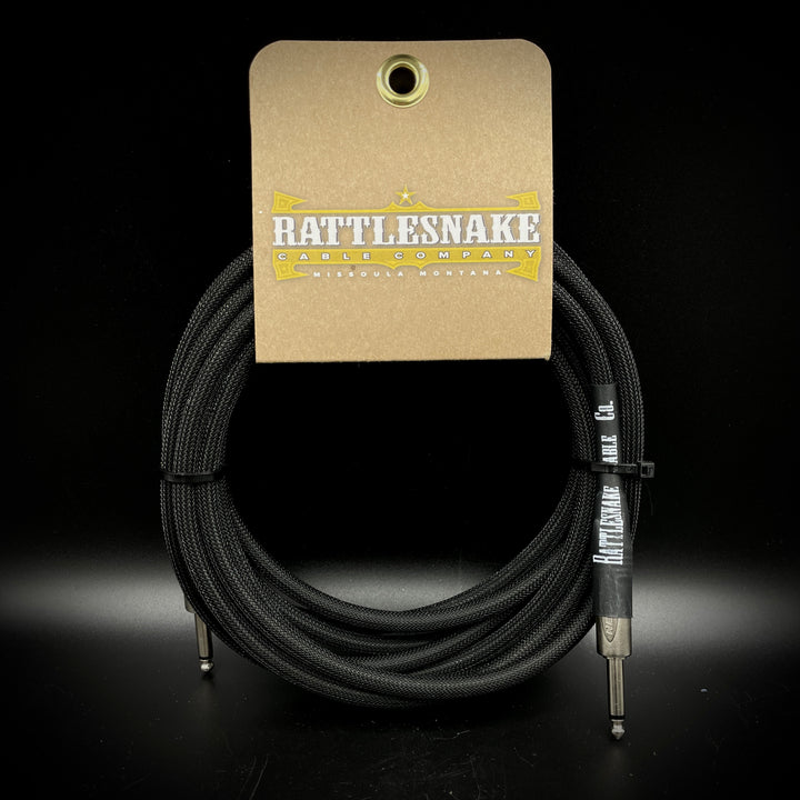 Rattlesnake Instrument Cable – 15 ft Black