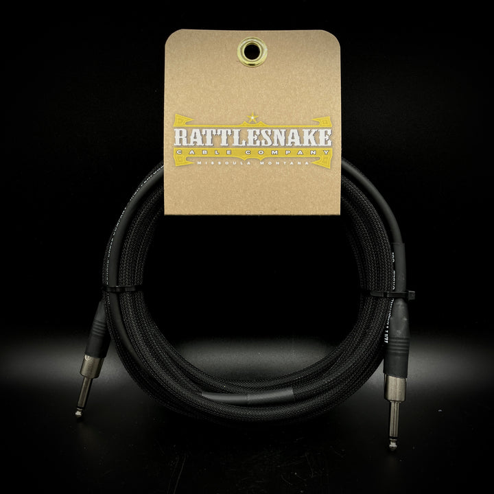 Rattlesnake Instrument Cable – 15 ft Black