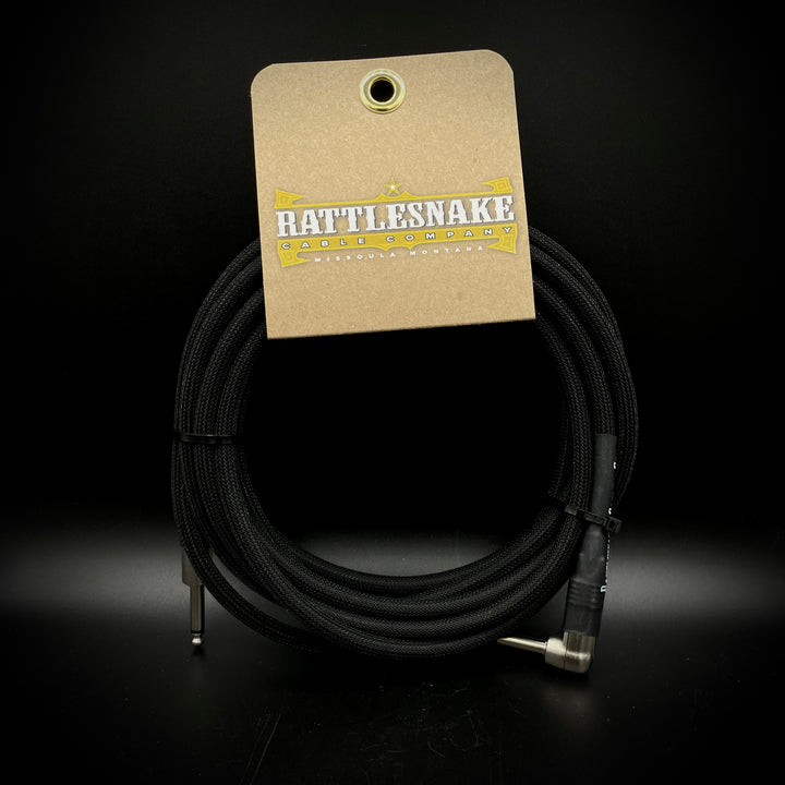 Rattlesnake Instrument Cable – 15 ft Black