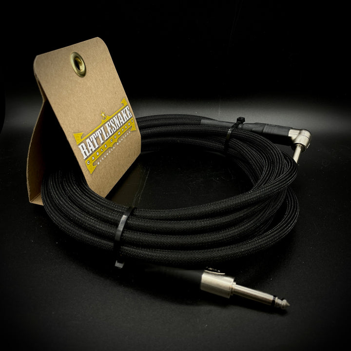 Rattlesnake Instrument Cable – 15 ft Black