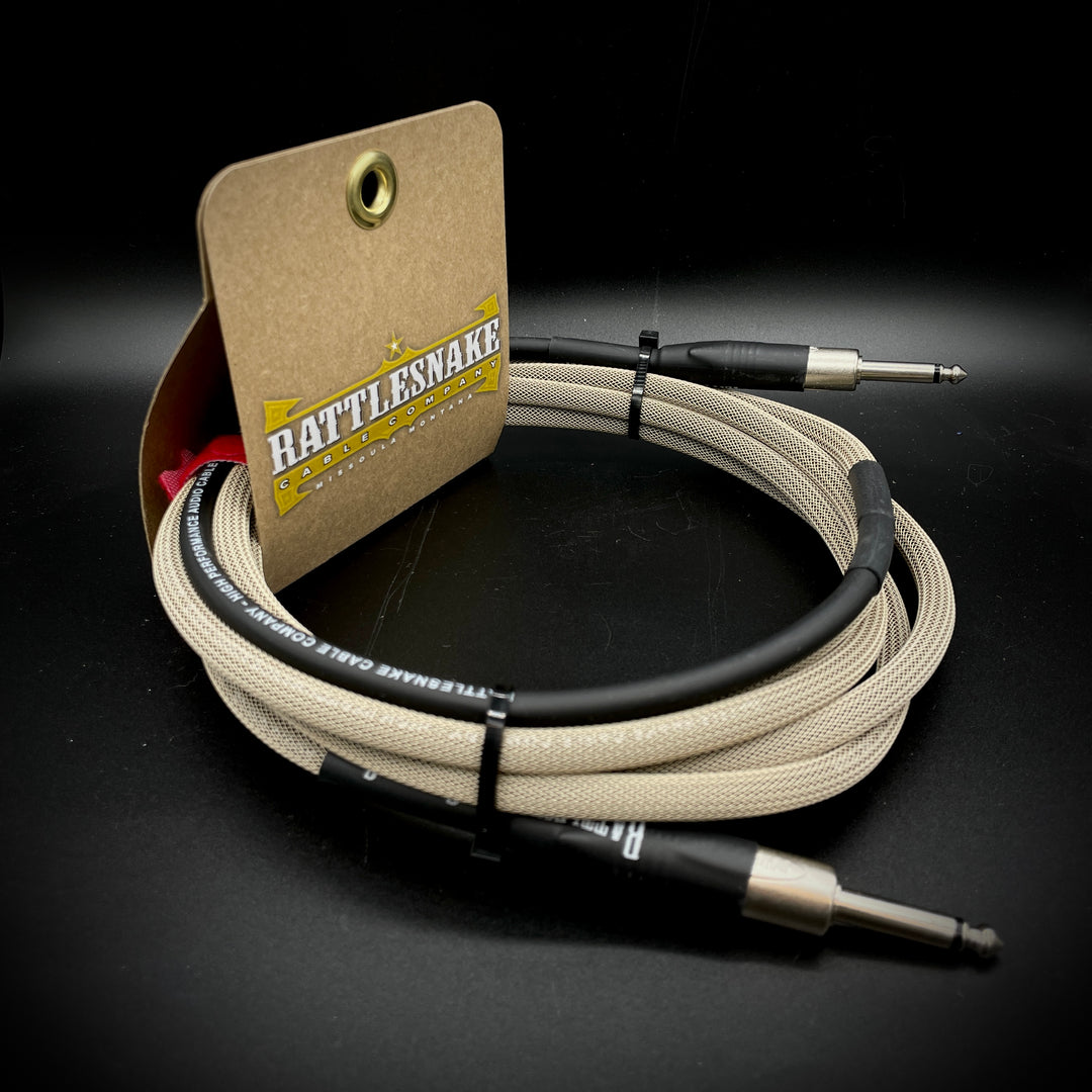 Rattlesnake Instrument Cable – 10 ft Tweed