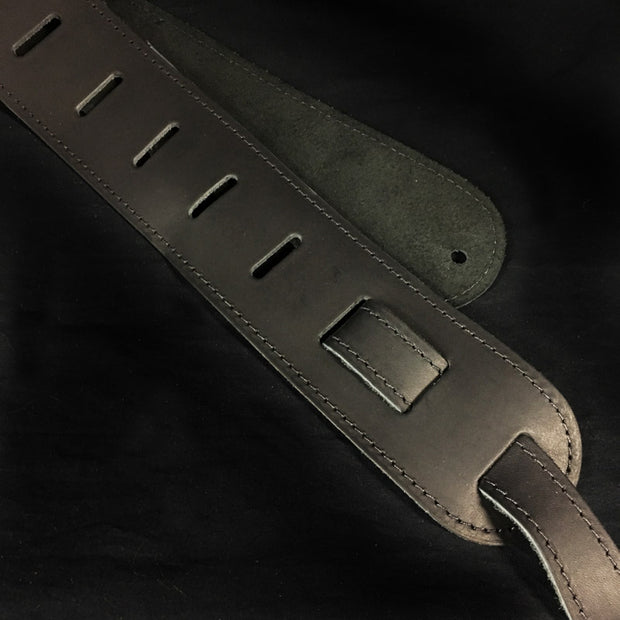 MV Leather Strap - 2.5" (Music Villa Logo)