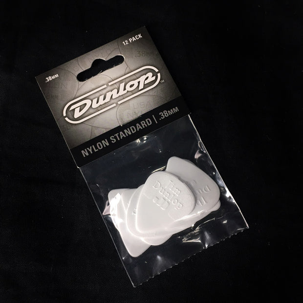 Dunlop Nylon Standard Picks (.38mm-1.0mm) 12 Pack