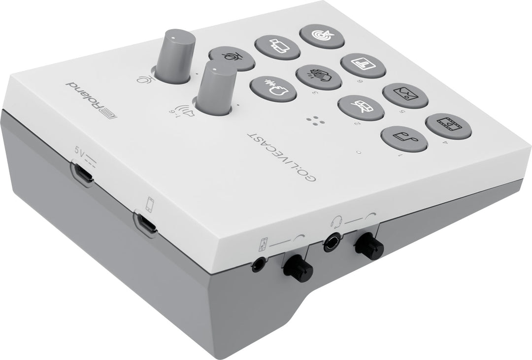 Roland GO:LIVECAST Live Streaming Studio for Smartphones